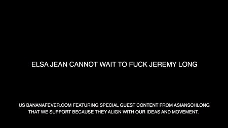 AsianSchlong 2018 02 13 Elsa Jean Cannot Wait To Fuck Jeremy