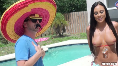 RealSlutParty 2014 06 07 Pool Party With Two Horny Sluts Ella Woods