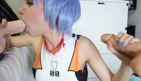 Lana Rain Sinon Double Penetration Spit Roast